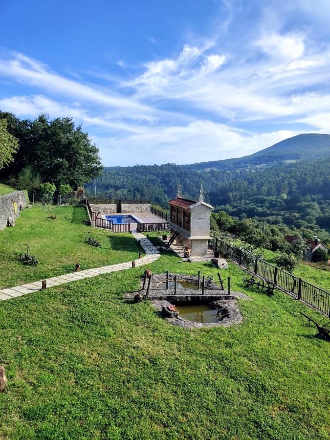 Casa Rural A Avoa Maria Campo Lameiro Buitenkant foto