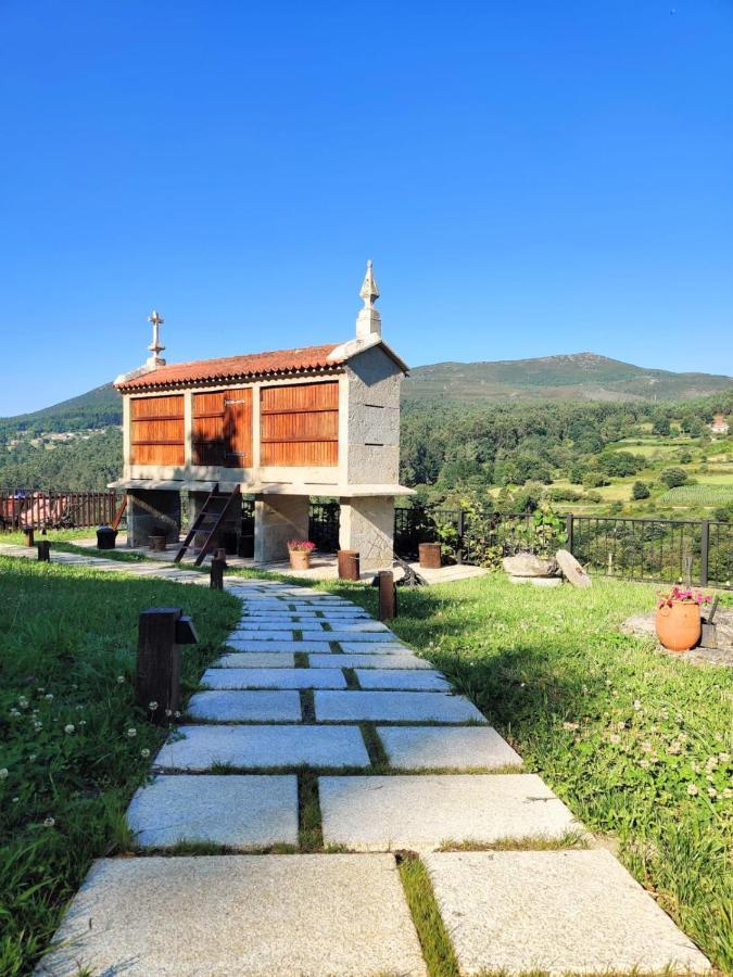 Casa Rural A Avoa Maria Campo Lameiro Buitenkant foto