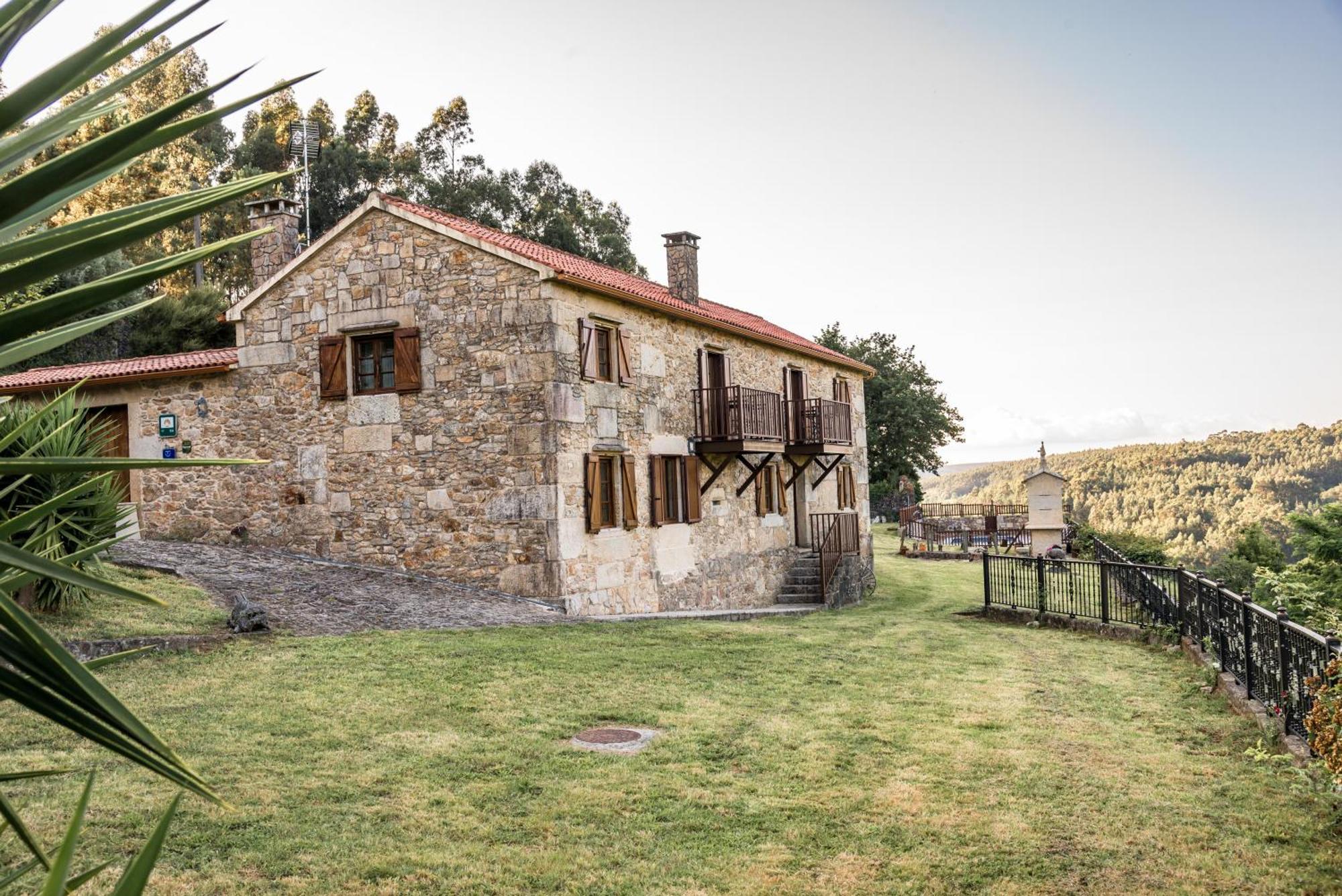 Casa Rural A Avoa Maria Campo Lameiro Buitenkant foto
