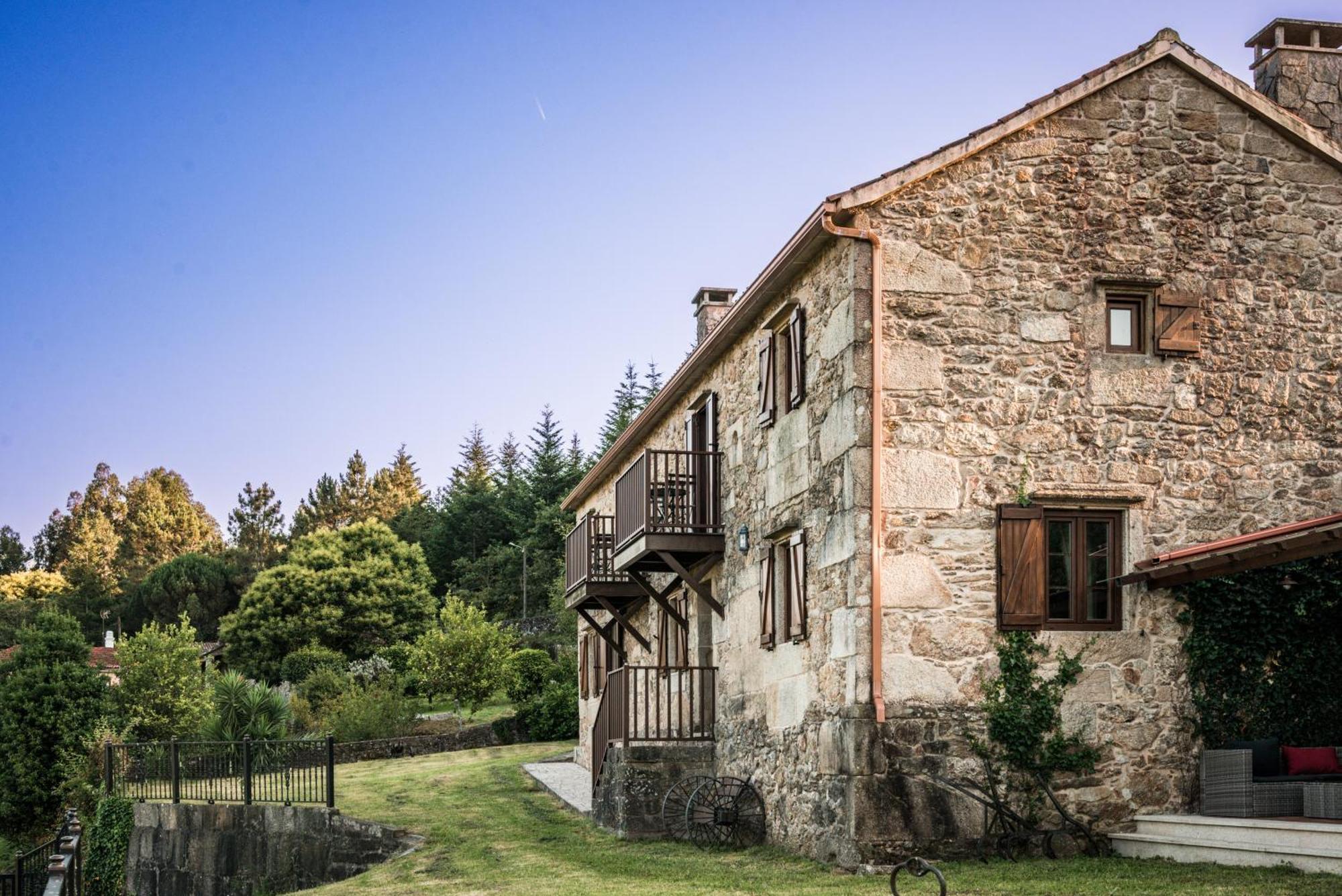 Casa Rural A Avoa Maria Campo Lameiro Buitenkant foto